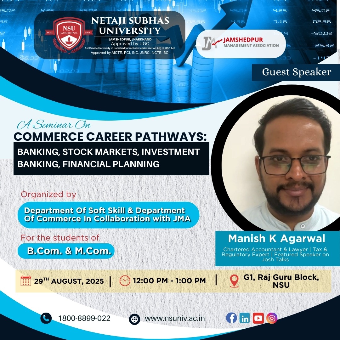 Seminar on “Commerce Career Pathways” Seminar on “Commerce Career Pathways”